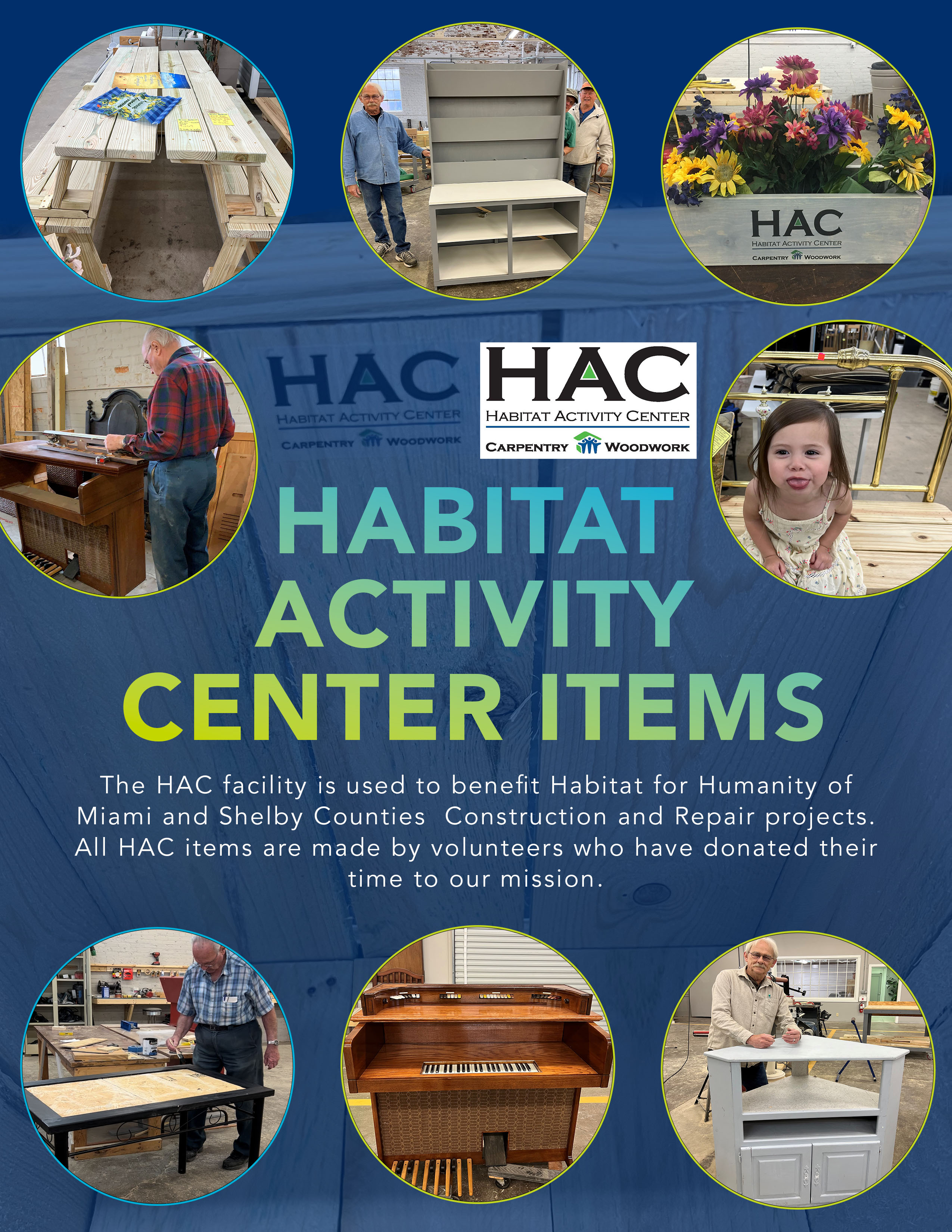 HAC Made Items at ReStore